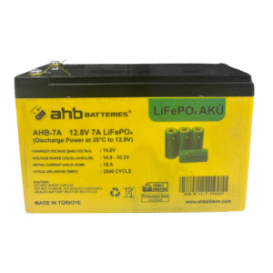 12.8V 7A LiFePO4 AKÜ
